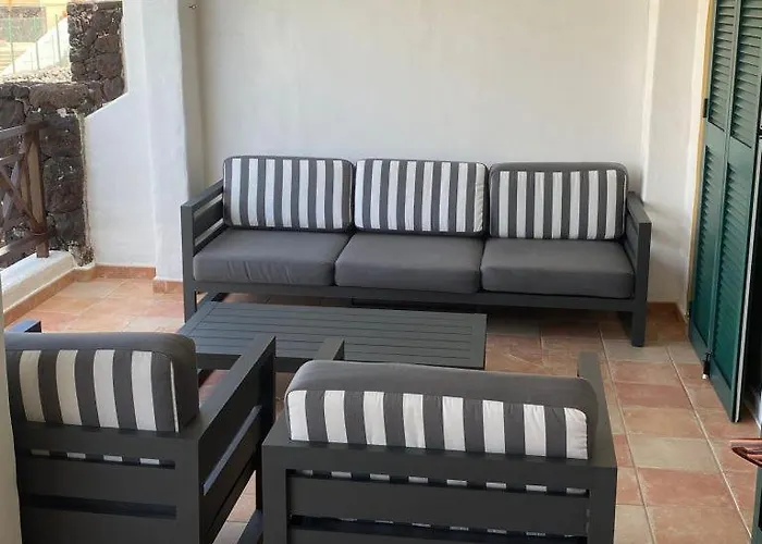 Rocas Del Mar With Heated Pool And Double Terrace Appartement Costa Del Silencio